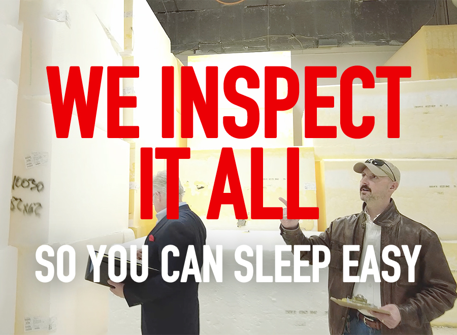 From Picking Out the Foam to Delivering at Home — We’re There Every Step